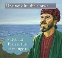 Pierre : Tue et mange